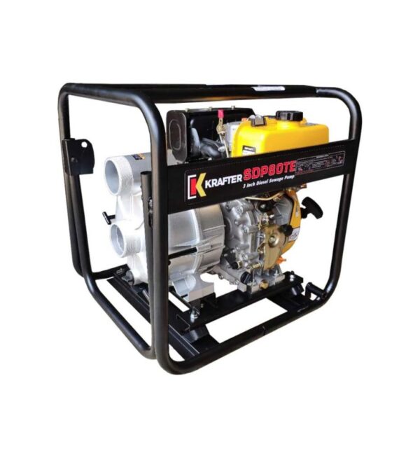 MOTOBOMBA DIÉSEL SDP80TE 3” x 3” TRASH