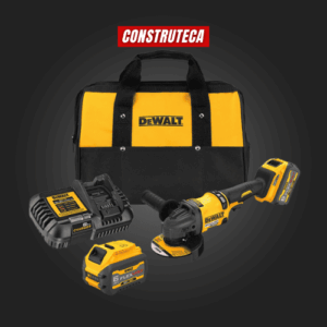 Kit Esmeril angular 4 1/2" 60V | 2 Baterías 6Ah + Cargador 6Ah + Bolso (Promoción Enero)